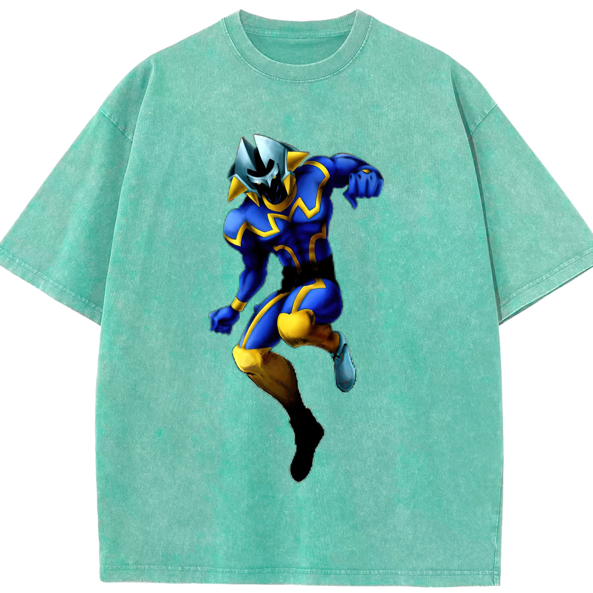 （画像用） 遊☆戯☆王 Yu-Gi-Oh! 綿100% ヴィンテージ風 半袖Tシャツ（フロントプリント）
